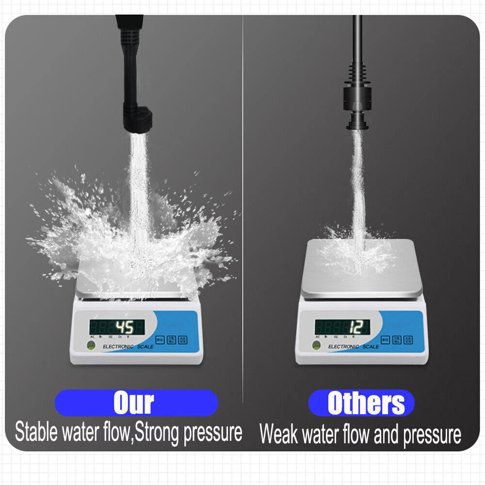 48V Cordless High-Pressure Washer Gun – Dual Battery Power Cleaner for Cars & More